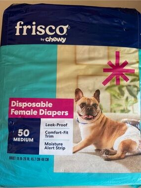 Frisco by Chewy Disposable Dog Training Pads - Blue